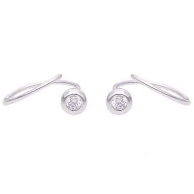 Srebrne kolczyki Ag 925 z cyrkoniami IM3600124ER