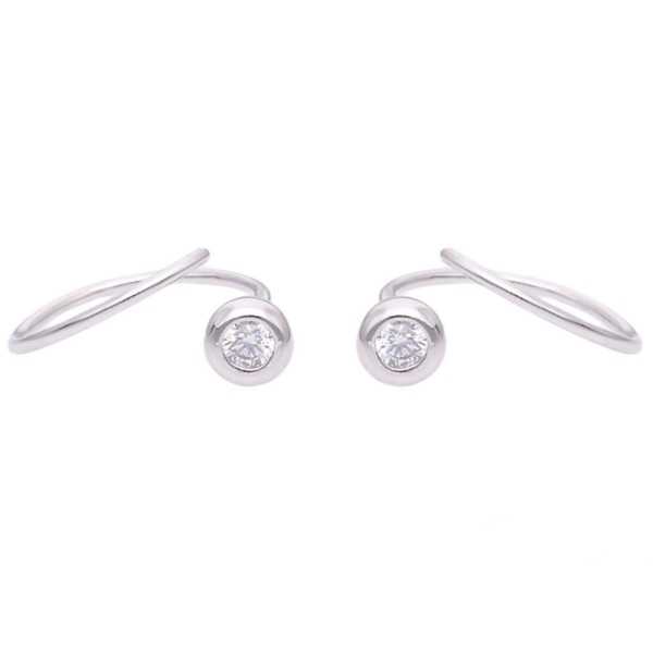 Srebrne kolczyki Ag 925 z cyrkoniami IM3600124ER