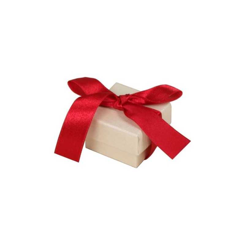 Pudełeczko papierowe z kokardą