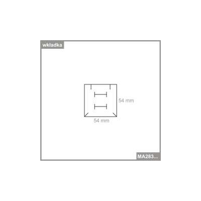 Pudełeczko papierowe w kolorze czerwonym