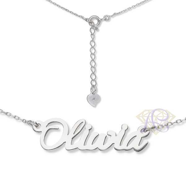 Naszyjnik srebrny imię Oliwia OLIWIA/CEL/R