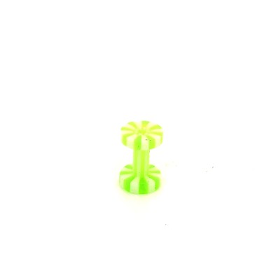 Piercing - Rozpychacz do uszu 2,5 mm zielony