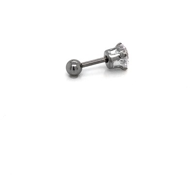 Piercing - Kolczyk do ucha Tragus z Cyrkonią
