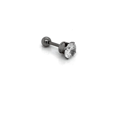 Piercing - Kolczyk do ucha Tragus z Cyrkonią