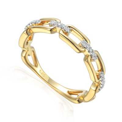 Pierścionek z diamentami R79466Y