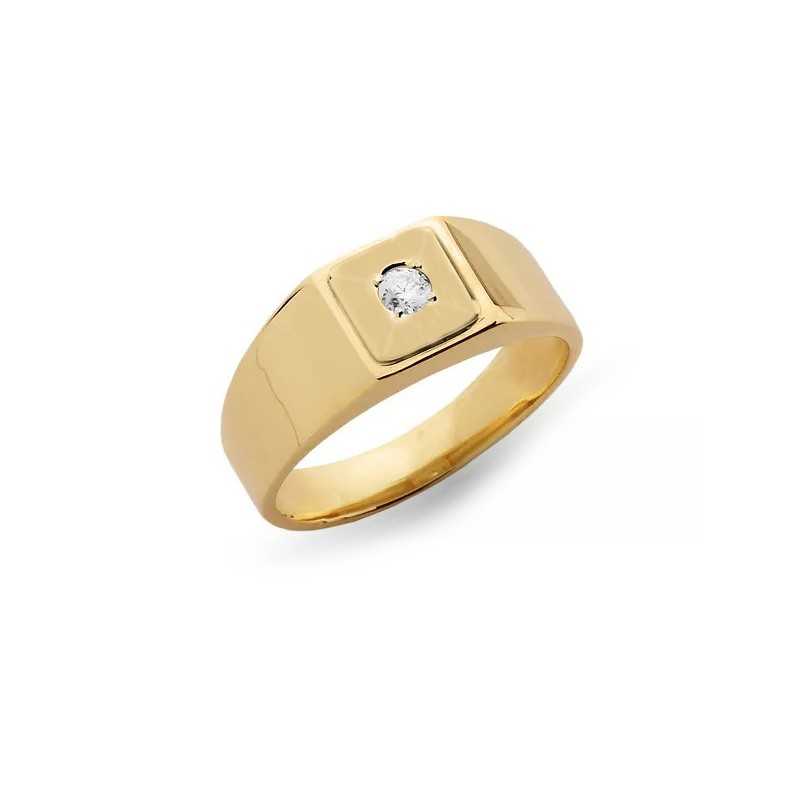 Złoty sygnet Au 585 męski