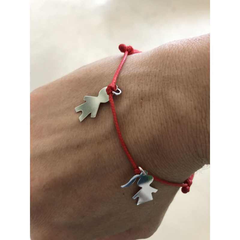 Bransoletka na sznurku Chłopiec Dziewczynka 