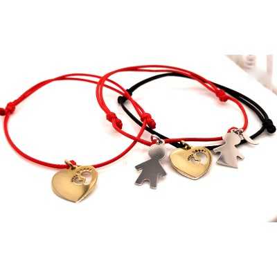 Bransoletka na sznurku Chłopiec Dziewczynka 