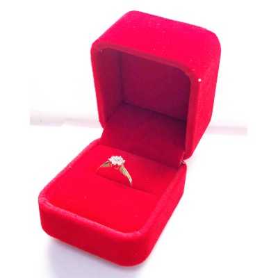 Pudełeczko welurowe