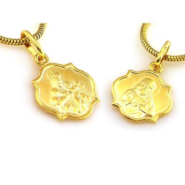 Złoty medalik Au 585 SZKAPLERZ