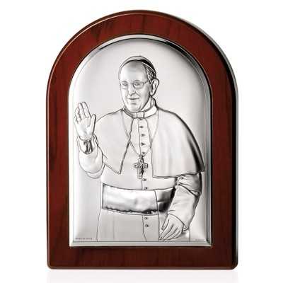 Obrazek srebrny Papież Franciszek 18060/5L