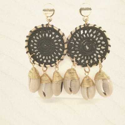 Kolczyki z muszelkami