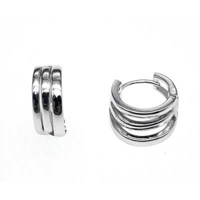 Kolczyki srebrne Ag 925 Rodowane 31012305KS