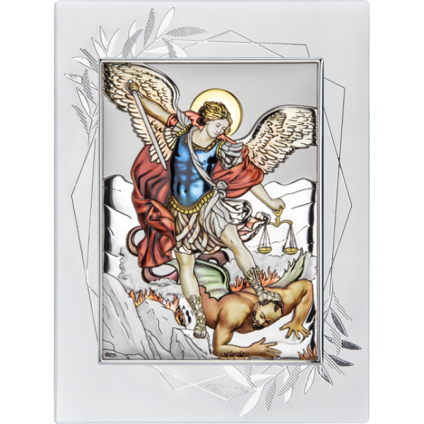 Obrazek srebrny Michał Archanioł DS40FO/2C