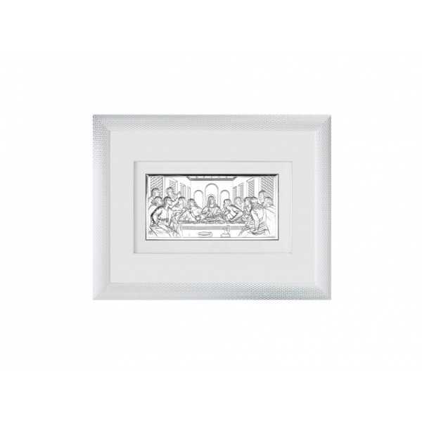 Obraz Srebrny Ostatnia Wieczerza 6108/26