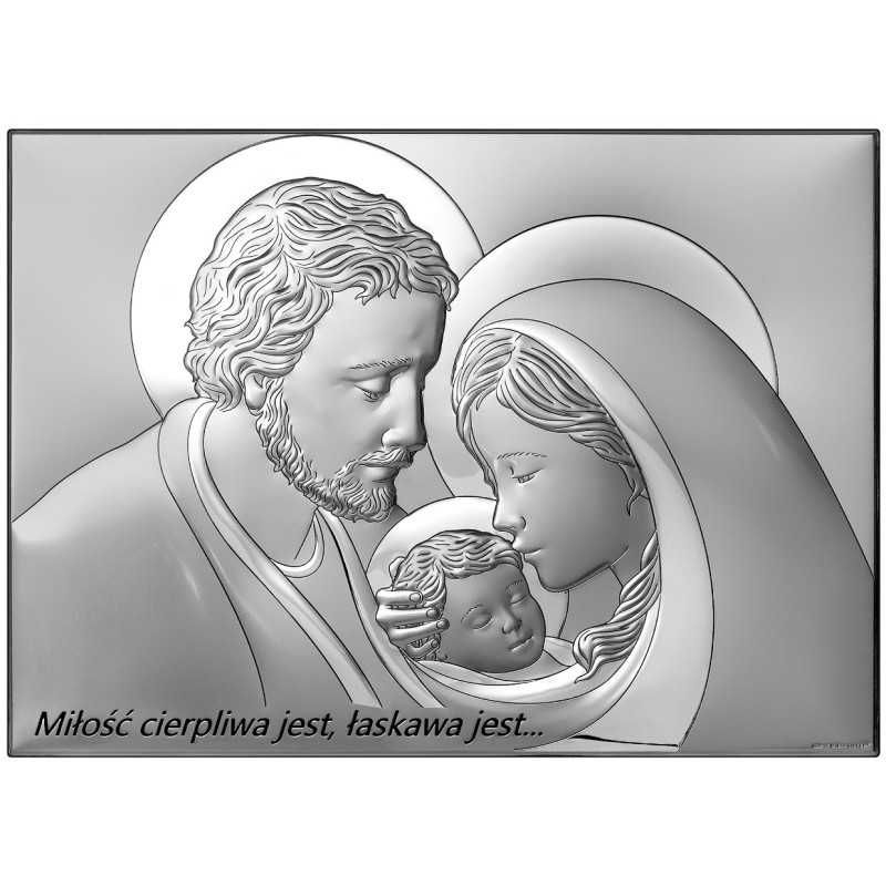 Obrazek Srebrny Święta Rodzina 6745/2