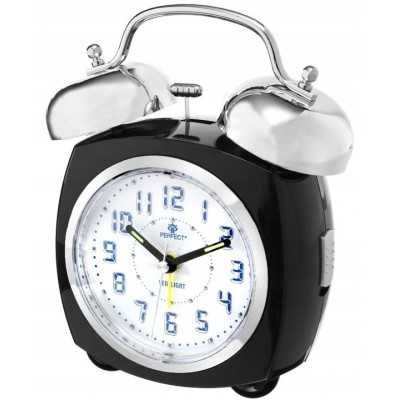 Budzik Kwarcowy Perfect BA 930 B CZARNY