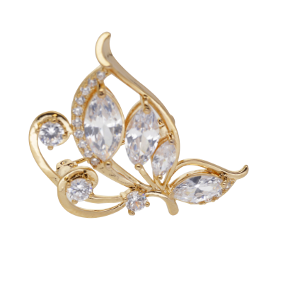 Broszka z cyrkoniami BRGS09