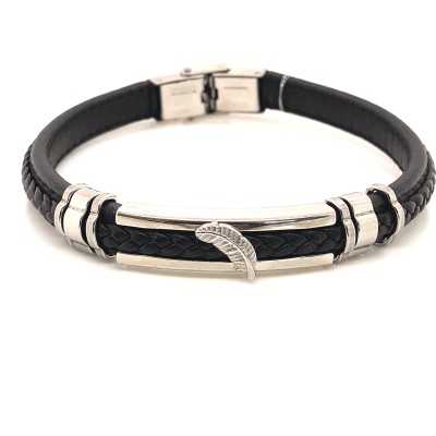 Bransoleta stalowa 316L