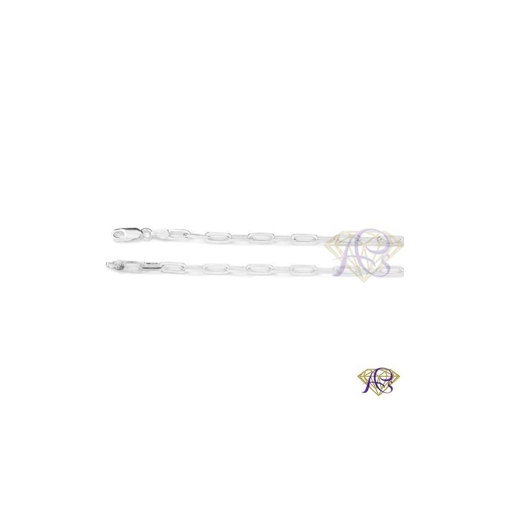 Łańcuszek srebrny Ag925 ankier rodowany 1402-100