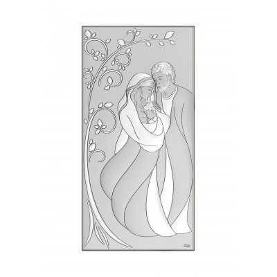 Obrazek Srebrny Święta Rodzina DS114/2