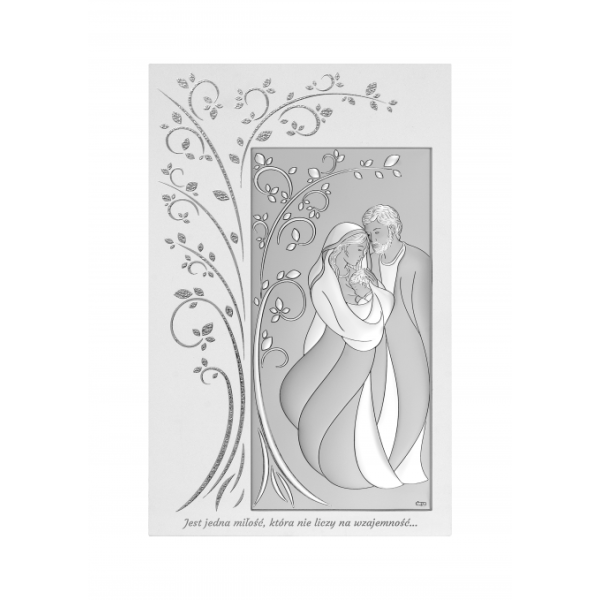 Obrazek Srebrny Święta Rodzina DS114FAS/2