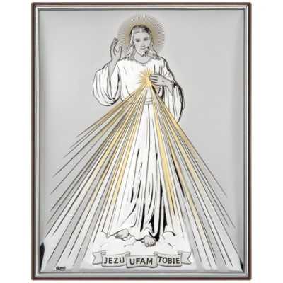 Obrazek Jezu Ufam Tobie złocony DS34O