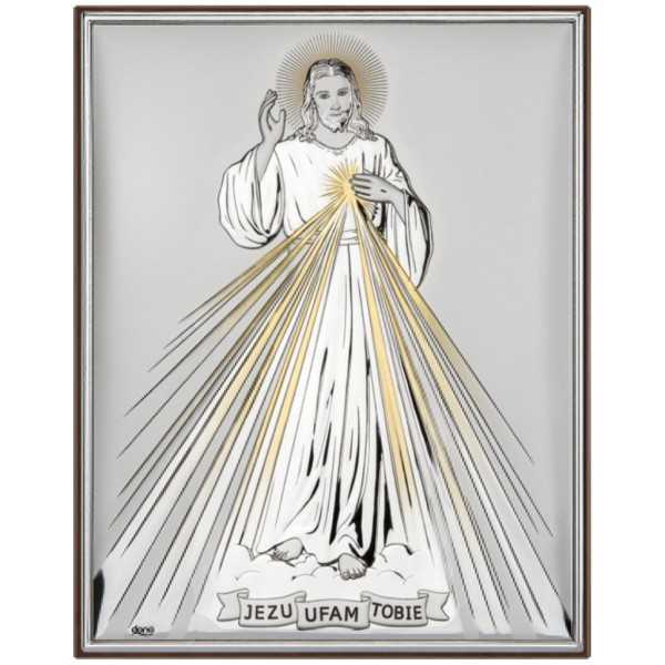 Obrazek Jezu Ufam Tobie złocony DS34O