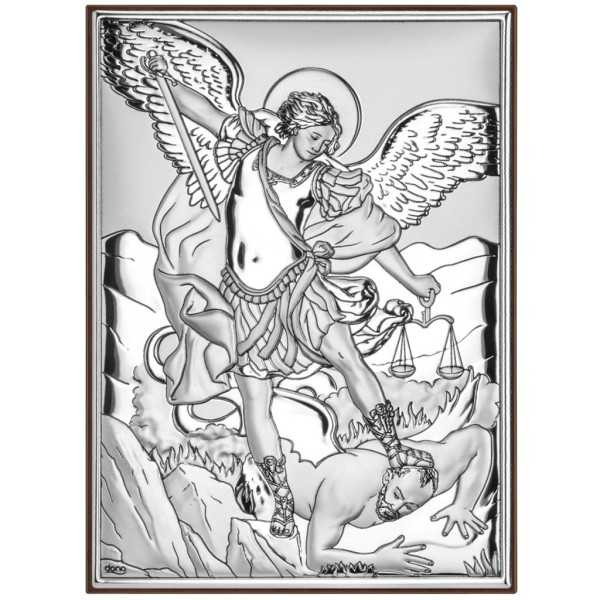 Obrazek srebrny Michał Archanioł DS40