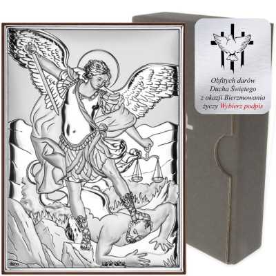 Obrazek srebrny Michał Archanioł DS40