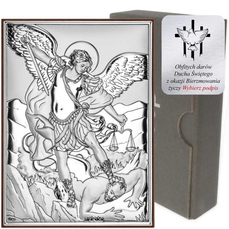 Obrazek srebrny Michał Archanioł DS40