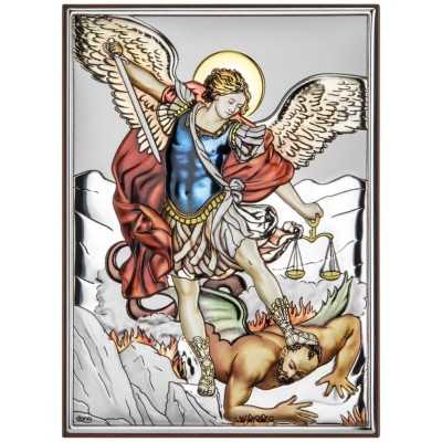 Obrazek srebrny Michał Archanioł DS40C