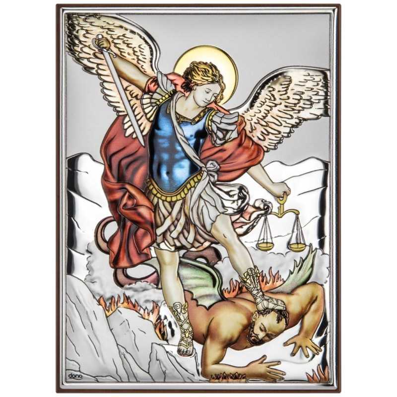 Obrazek srebrny Michał Archanioł DS40C