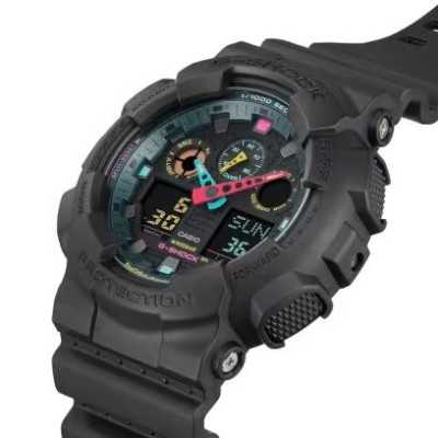 Zegarek CASIO G-Shock Multi Fluorescent GA-100MF-1