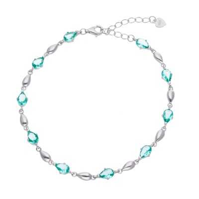 Srebrna bransoleta z cyrkonią IM0704BR