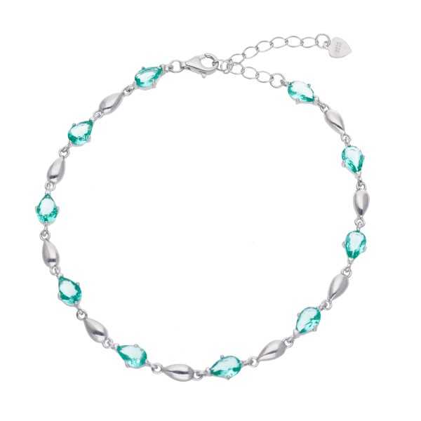 Srebrna bransoleta z cyrkonią IM0704BR