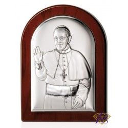 Obrazek srebrny Papież Franciszek 18060/5L