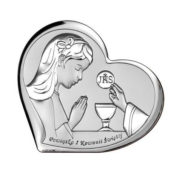 Obrazek Pamiątka I Komunii Św. Dziewczynka 6517A