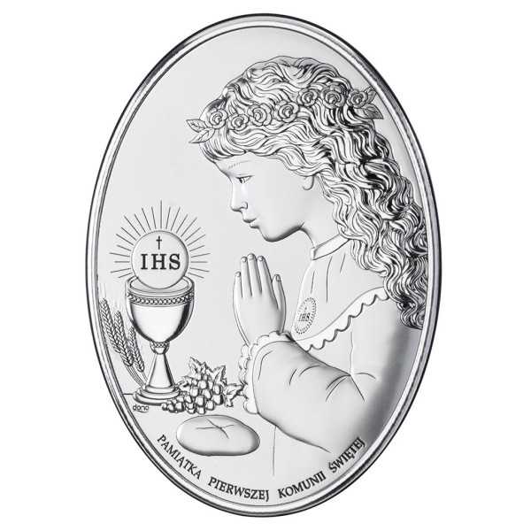Obrazek Pamiątka I Komunii Św. dziewczynka DS05/A