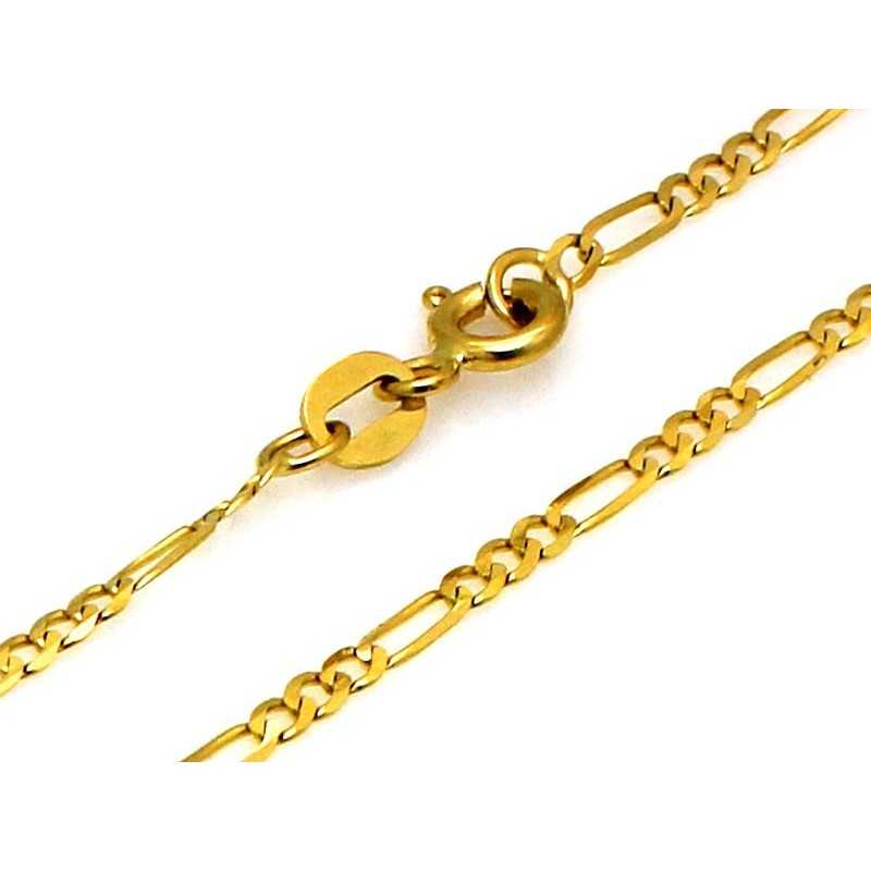 Łańcuszek ze złota Au 585 Figaro LA467A/45