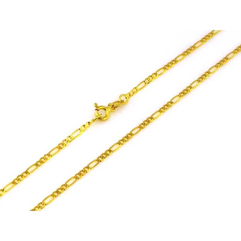 Łańcuszek ze złota Au 585 Figaro LA467A/45