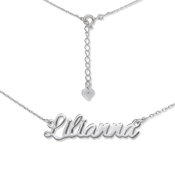 Naszyjnik srebrny imię Lilianna LILIANNA/CEL/R