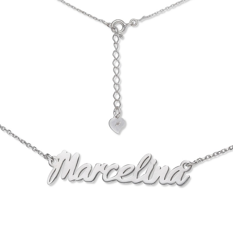 Naszyjnik srebrny imię Marcelina MARCELINA/CEL/R