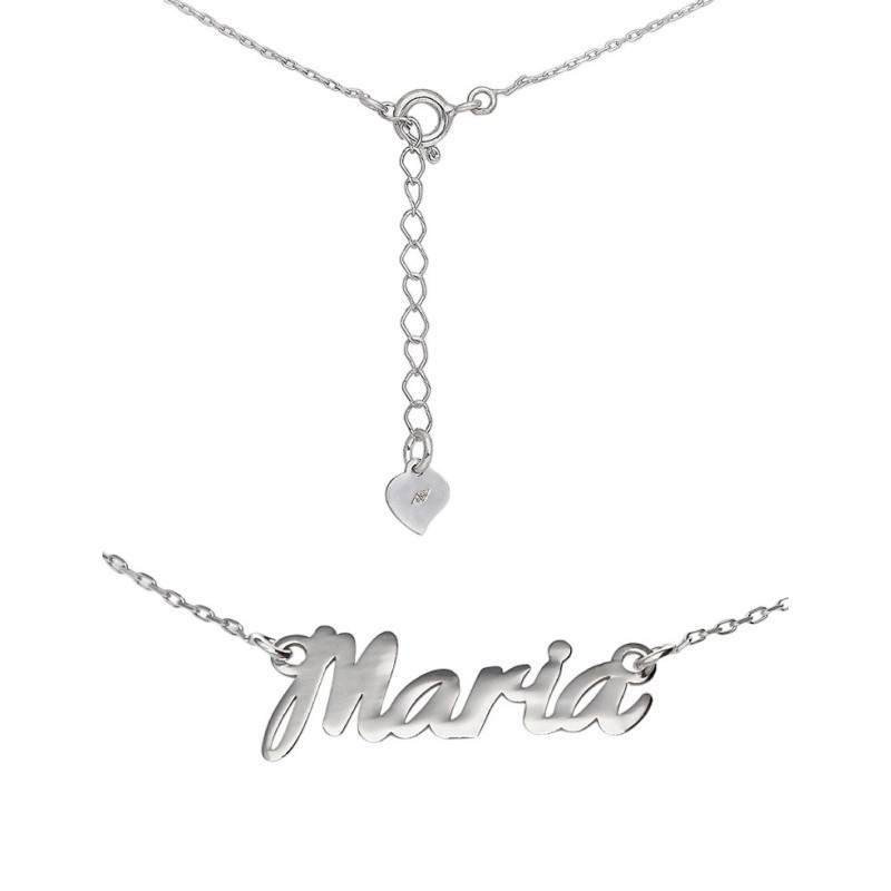 Naszyjnik srebrny imię Maria MARIA/CEL/R