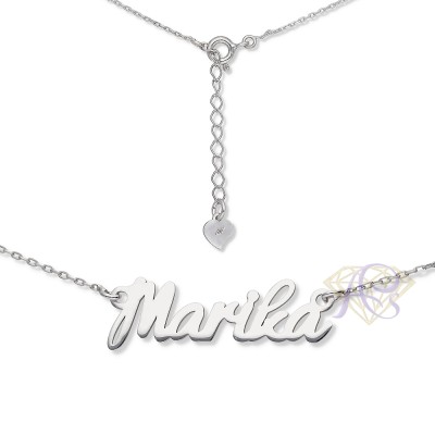 Naszyjnik srebrny imię Marika MARIKA/CEL/R