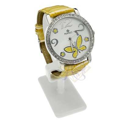 Zegarek kwarcowy damski Perfect J122 żółty