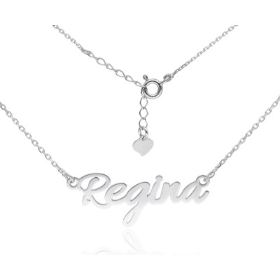 Naszyjnik srebrny imię Regina REGINA/CEL/R