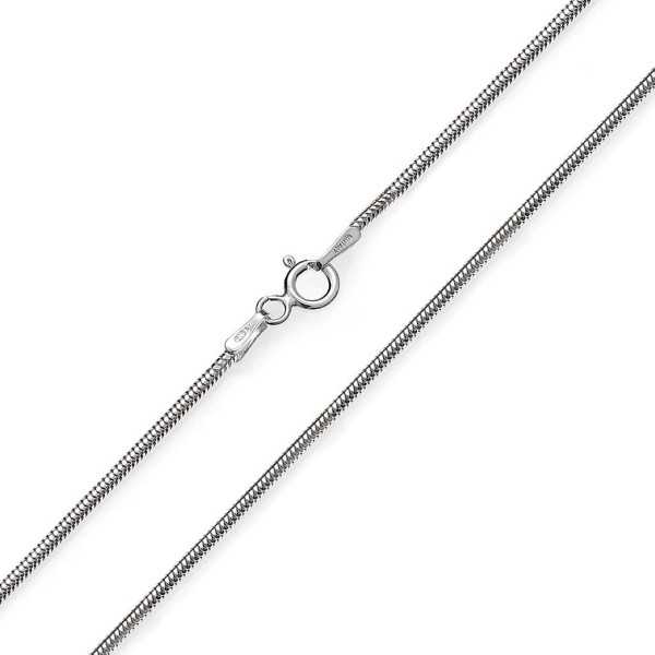 Srebrny łańcuszek Snake 60 cm SNAKE160/367