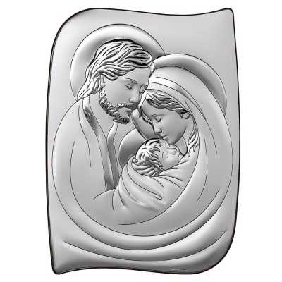 Obrazek srebrny Święta Rodzina 6466