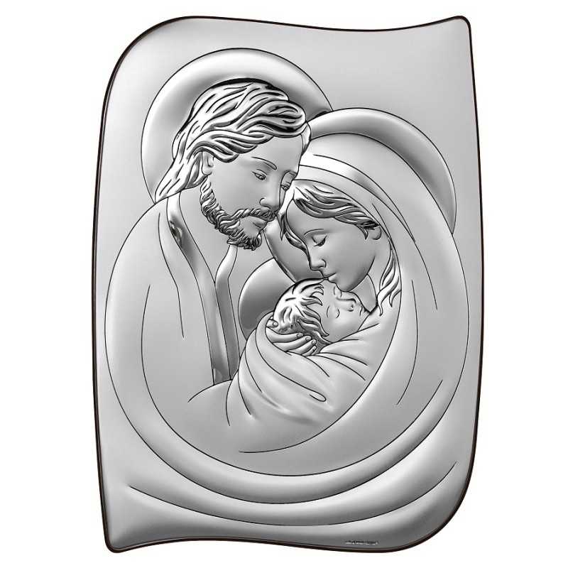 Obrazek srebrny Święta Rodzina 6466